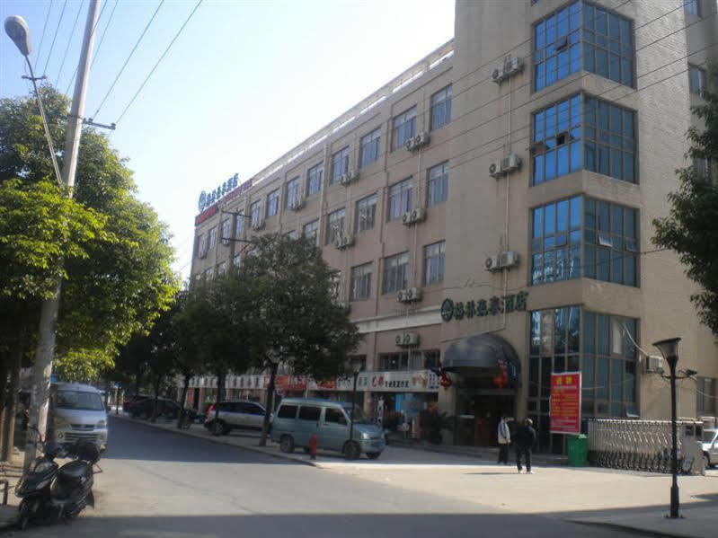 Greentree Inn Shanghai Jiuting Street Express Hotel Exterior photo